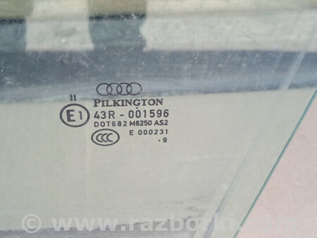 ФОТО Стекло передней левой двери для Audi (Ауди) Q7 4L (09.2005-11.2015) Ковель