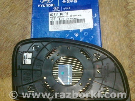 Стекло зеркала бокового для Hyundai Getz Киев 87620-1C400
