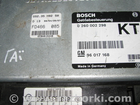 Блок управления АКПП для Opel Omega B (1994-2003) Львов 96017168 KT, 0260002298