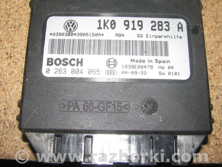 Блок управления для Volkswagen Golf V Mk5 (10.2003-05.2009) Львов 1K0919283A, 0263004065