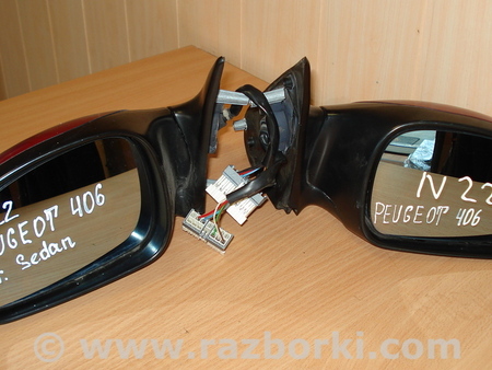 Зеркала боковые (правое, левое) для Peugeot 406 Киев