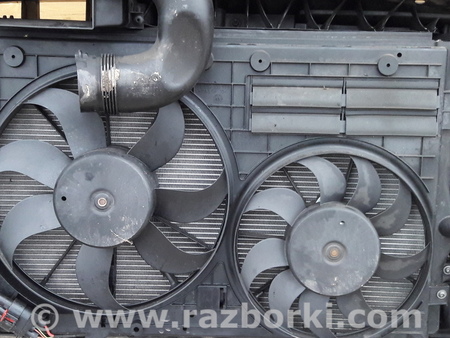 Диффузор радиатора в сборе для Volkswagen Caddy (все года выпуска) Ковель
