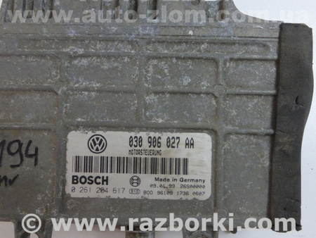 Блок управления двигателем для Volkswagen Polo Львов 030906027AA, 0261204617