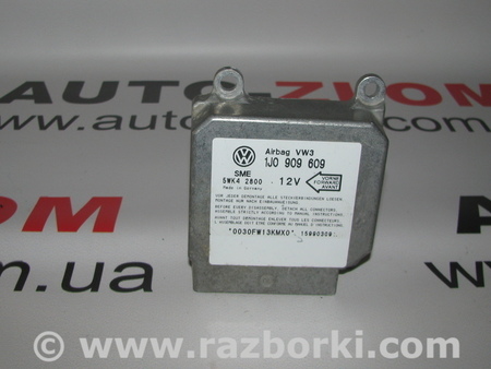 Блок управления AIRBAG для Volkswagen Golf IV Mk4 (08.1997-06.2006) Львов 1J0909609, 5WK42800