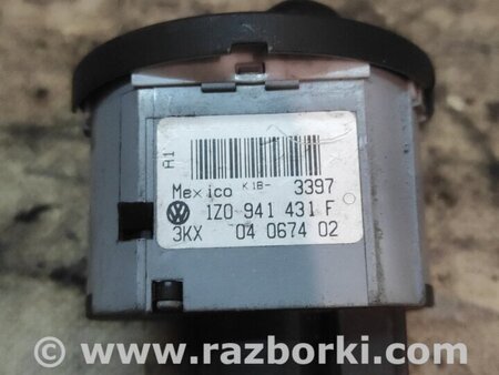 Переключатель света фар для Skoda Octavia A5 Киев 1Z0941431F3X1