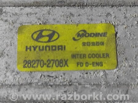 Радиатор интеркулера для Hyundai i30 Киев 2827027060