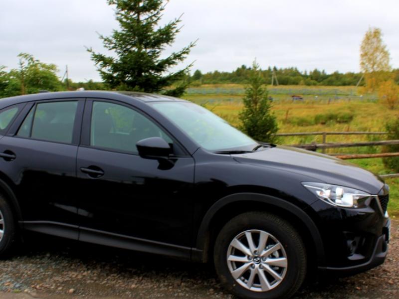 ФОТО Переключатель поворотов в сборе для Mazda CX-5 KE (12-17)  Ровно
