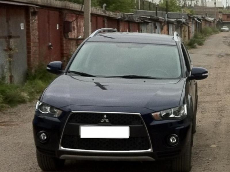 ФОТО Переключатель поворотов в сборе для Mitsubishi Outlander XL  Ровно