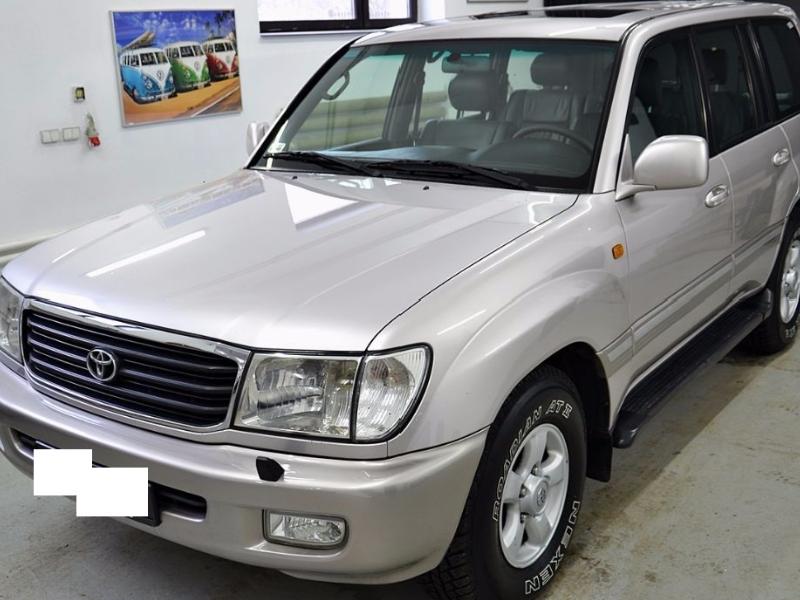 ФОТО Бампер задний для Toyota Land Cruiser 100  Львов