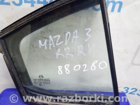 ФОТО Стекло дверное глухое заднее правое для Mazda 3 BM (2013-...) (III) Киев