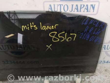 ФОТО Стекло задней левой двери для Mitsubishi Lancer X 10 (15-17) Киев