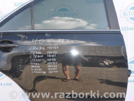 ФОТО Стекло задней правой двери для Toyota Camry 40 XV40 (01.2006-07.2011) Киев