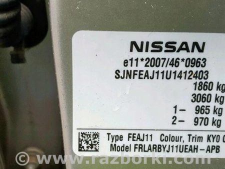 ФОТО Четверть автомобиля для Nissan Qashqai (07-14) Киев