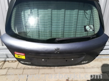ФОТО Крышка багажника для Peugeot 207 Киев