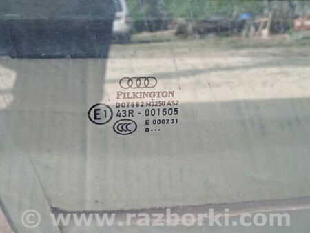 ФОТО Стекло передней правой двери для Audi (Ауди) Q7 4L (09.2005-11.2015) Ковель