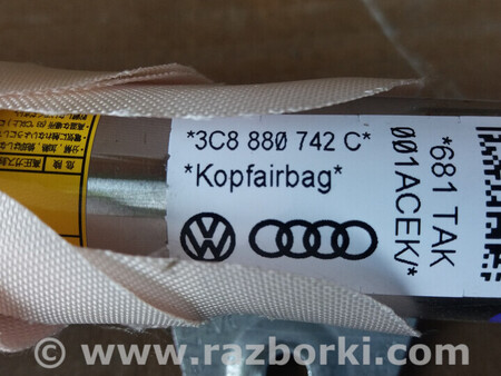 ФОТО AirBag шторка для Volkswagen Passat CC (01.2012-12.2016) Ковель