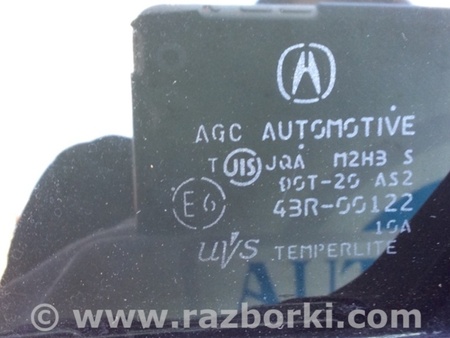 ФОТО Стекло двери глухое для Acura TSX CU2 (03.2008-05.2014) Киев