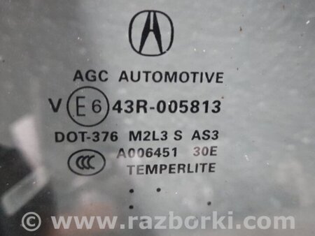 ФОТО Стекло в кузов для Acura RDX TB3, TB4 (03.2012-12.2015) Киев