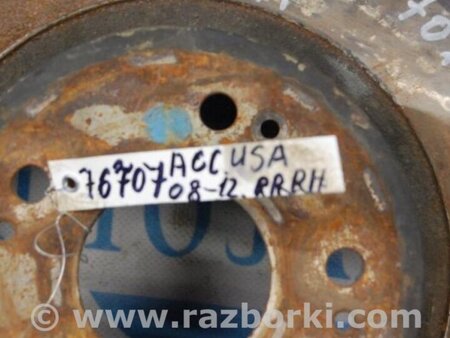 ФОТО Диск тормозной задний для Honda Accord CW (12.2008 - 03.2013) Киев