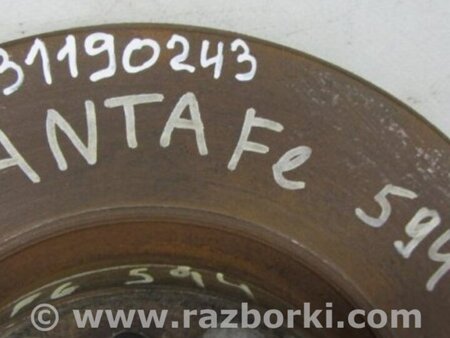 ФОТО Диск тормозной передний для Hyundai Santa Fe CM (05-12) Киев
