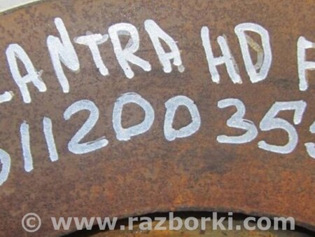 ФОТО Диск тормозной передний для Hyundai Elantra HD (04.2006-03.2012) Киев