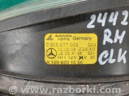 ФОТО Противотуманная фара для Mercedes-Benz CLK-CLASS 209 (02-10) Киев