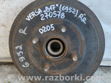 ФОТО Тормозной барабан для Nissan Versa B17 Киев
