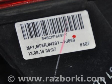 ФОТО Фонарь задний наружный для Subaru Impreza (11-17) Киев