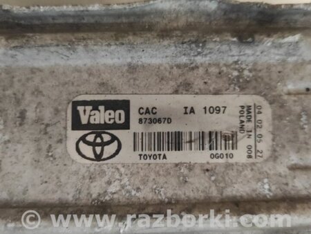 ФОТО Радиатор интеркулера для Toyota Avensis T250 (02.2003-10.2009) Киев
