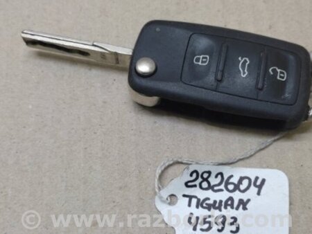 ФОТО Ключ зажигания для Volkswagen Tiguan (11-17) Киев