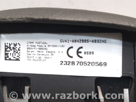 ФОТО Airbag подушка водителя для Ford Escape 3 (01.2012-12.2018) Киев