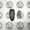 ФОТО Брелок 3 кнопки для Ford Mondeo 4 (09.2007-08.2014) Киев