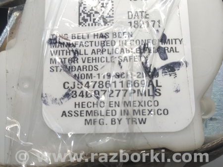 ФОТО Ремень безопасности задний для Ford Escape 3 (01.2012-12.2018) Киев