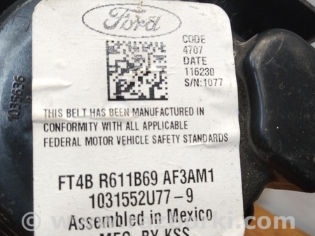 ФОТО Ремень безопасности задний для Ford Edge 2 (02.2015-...) Киев