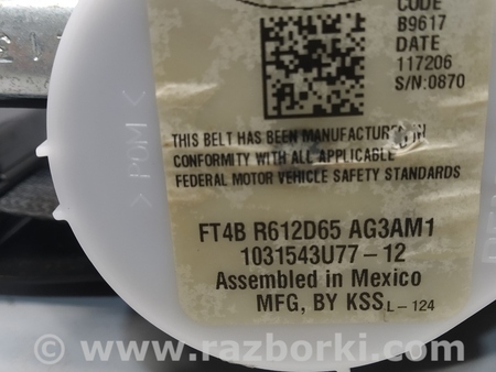 ФОТО Ремень безопасности передний для Ford Edge 2 (02.2015-...) Киев