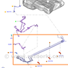 Тормозной и топливный трубопровод Ford Escape 3 (01.2012-12.2018)