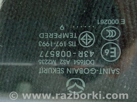 ФОТО Стекло двери для Mazda 3 BL (2009-2013) (II) Киев