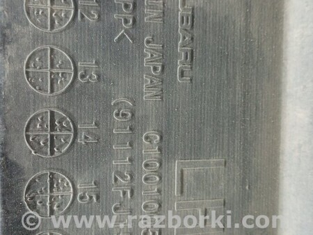 ФОТО Накладка порога для Subaru XV (2011-...) Киев