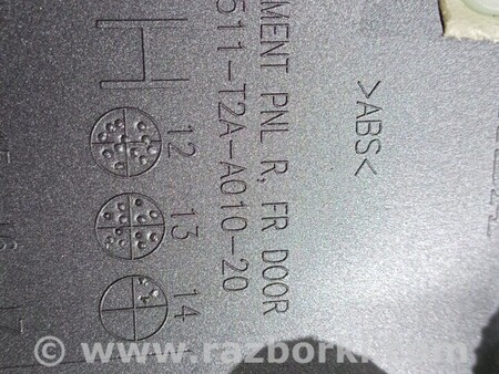 ФОТО Карта двери для Honda Accord CR CT (06.2013 - 01.2020) Киев