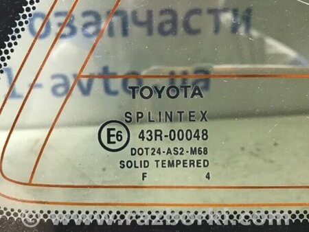 ФОТО Скло в кузов заднє праве для Toyota Avensis T270 (10.2008-12.2012) Киев