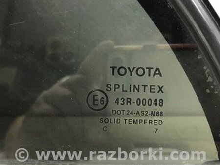 ФОТО Скло двері задніх лівих (кватирка) для Toyota Avensis T270 (10.2008-12.2012) Киев