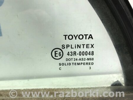 ФОТО Скло двері задніх лівих (кватирка) для Toyota Avensis T270 (10.2008-12.2012) Киев