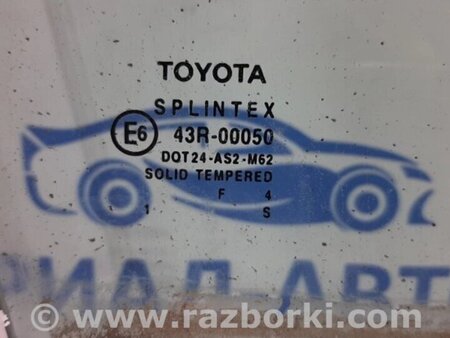 ФОТО Скло двері переднє праве для Toyota Avensis T270 (10.2008-12.2012) Киев
