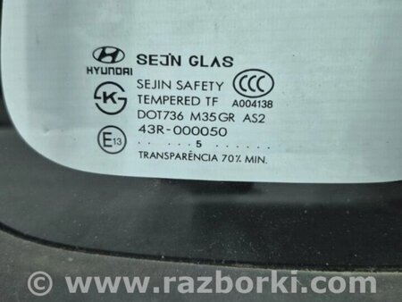 ФОТО Скло в кузов заднє праве для Hyundai Tucson Киев