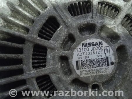 ФОТО Генератор для Nissan Qashqai (07-14) Киев