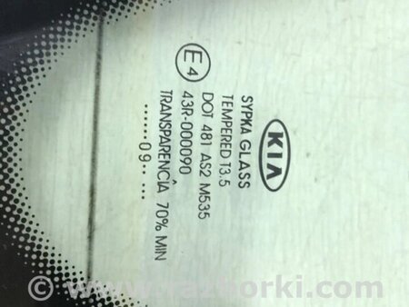 ФОТО Скло в кузов заднє ліве для KIA Ceed Киев