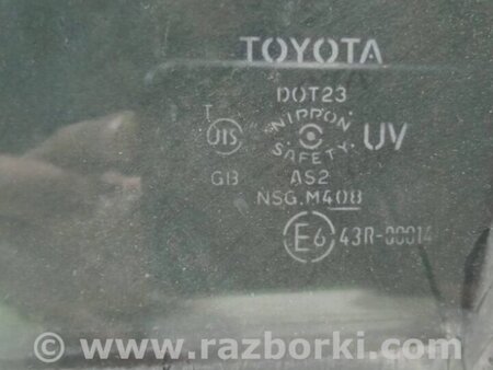 ФОТО Скло двері заднє ліве для Toyota Camry 40 XV40 (01.2006-07.2011) Киев
