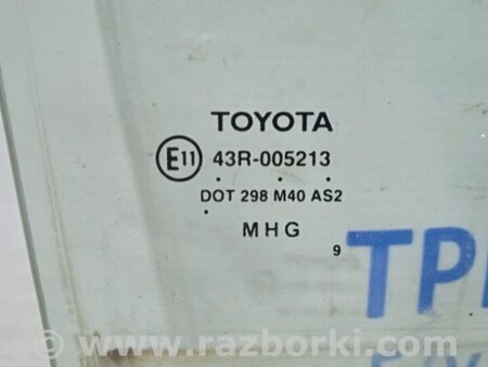 ФОТО Скло двері заднє праве для Toyota Camry 40 XV40 (01.2006-07.2011) Киев