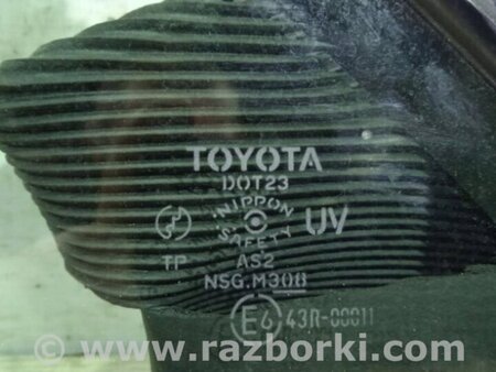 ФОТО Скло двері задніх лівих (кватирка) для Toyota Camry 40 XV40 (01.2006-07.2011) Киев