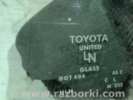 ФОТО Скло двері задніх лівих (кватирка) для Toyota Camry 40 XV40 (01.2006-07.2011) Киев